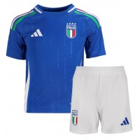 Maglia Calcio Italia Prima Divisa Bambino Europei 2024 Manica Corta (+ pantaloncini)